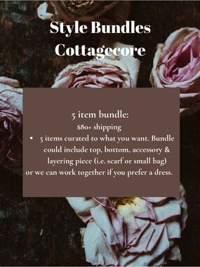 Cottagecore Surprise Bundle, Thrifted for you! 100% Sustainable Fashion